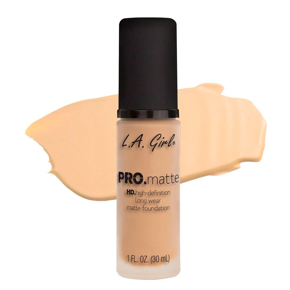 L.A. Girl PRO Matte Foundation | Cobertura Media a Completa
