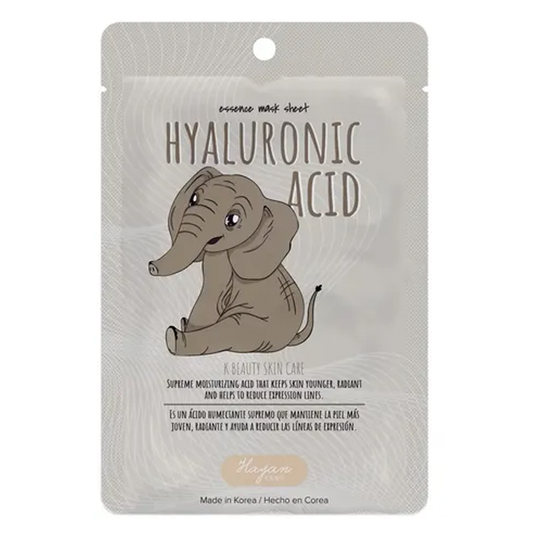 Mascarilla Facial Hayan | Ácido Hialurónico, Cereza y Pepino