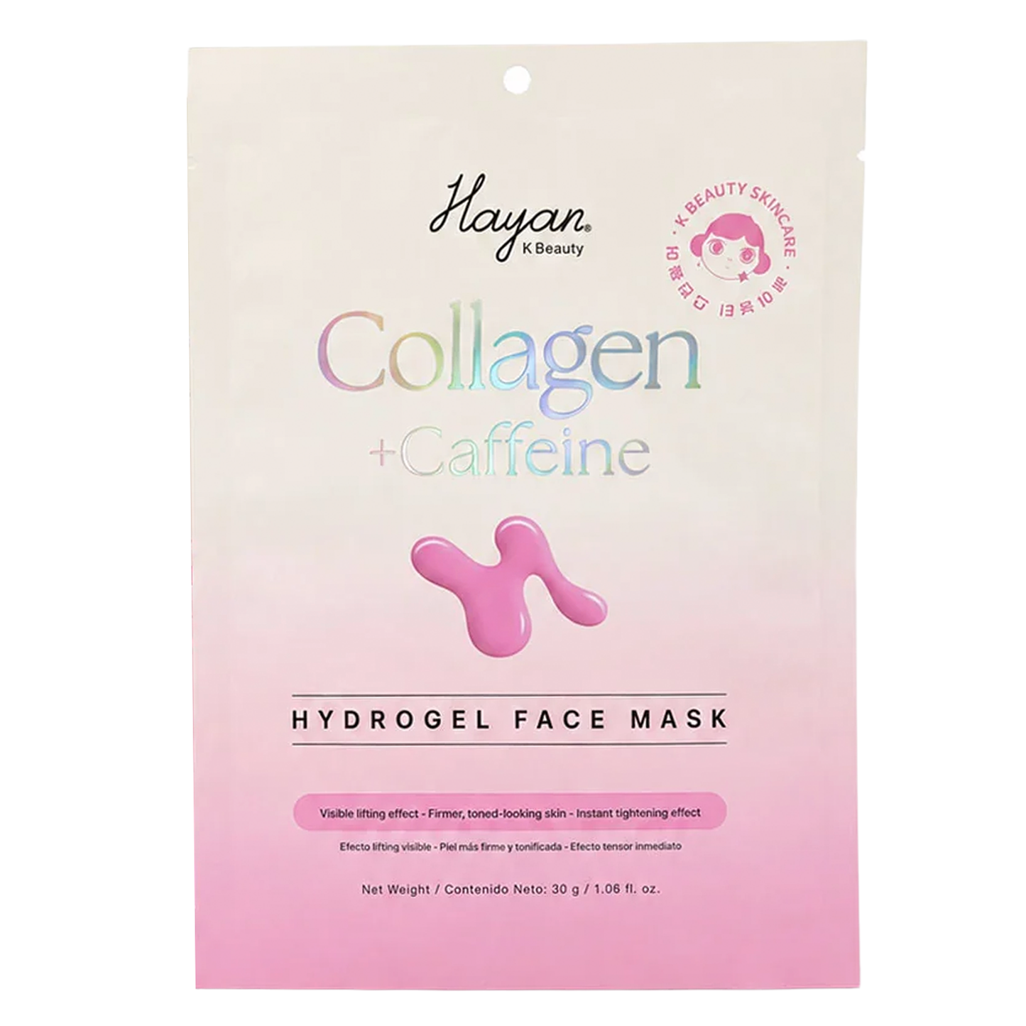 Mascarilla Facial de Hidrogel Hayan