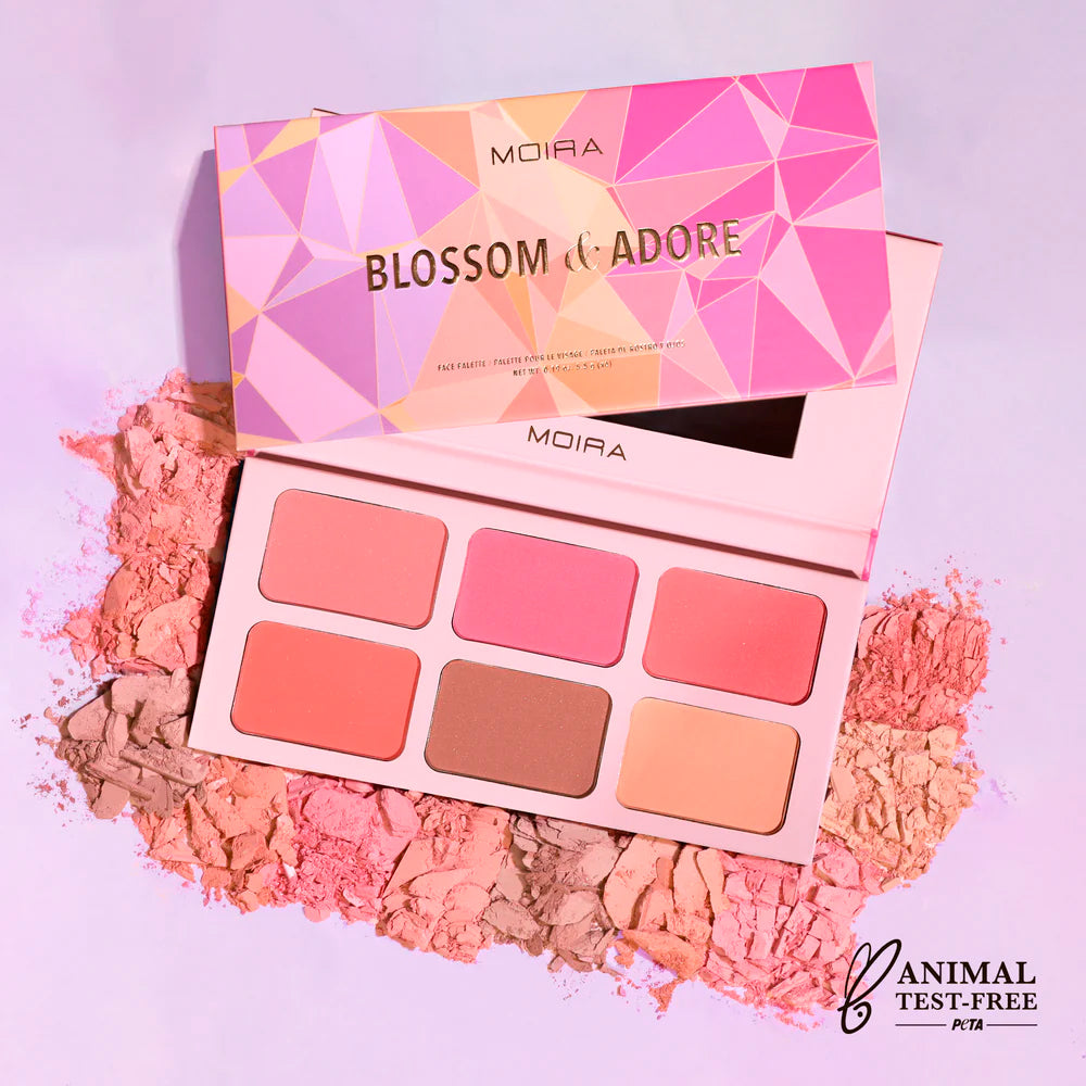 PALETA DE ROSTRO MOIRA BLOSSOM & ADORE