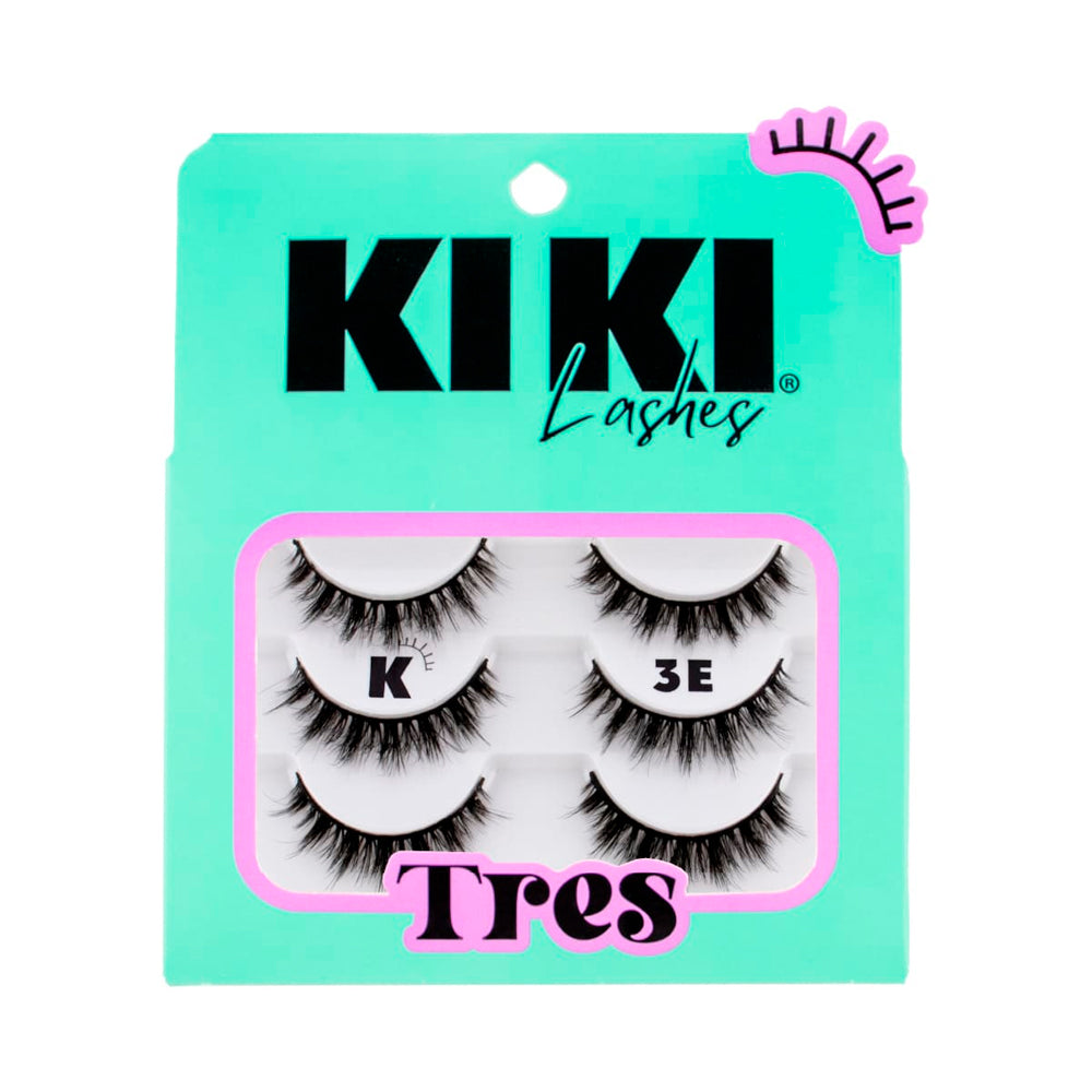 PESTAÑAS KIKI LASHES C/3 PARES