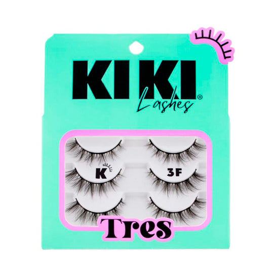 PESTAÑAS KIKI LASHES C/3 PARES