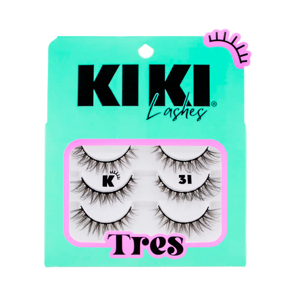 PESTAÑAS KIKI LASHES C/3 PARES