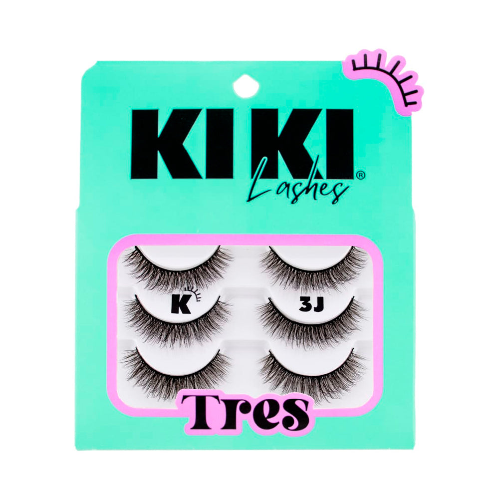 PESTAÑAS KIKI LASHES C/3 PARES