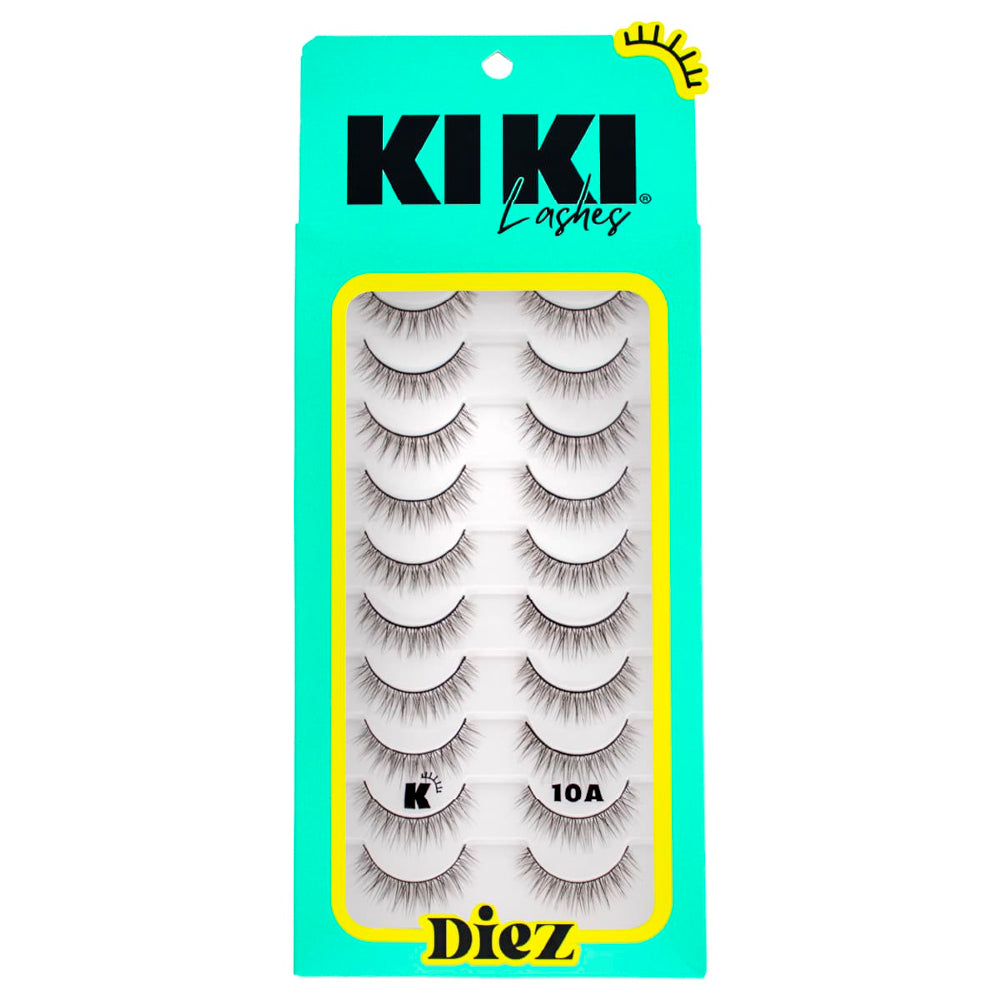 PESTAÑAS KIKI LASHES KIT C/10 PARES