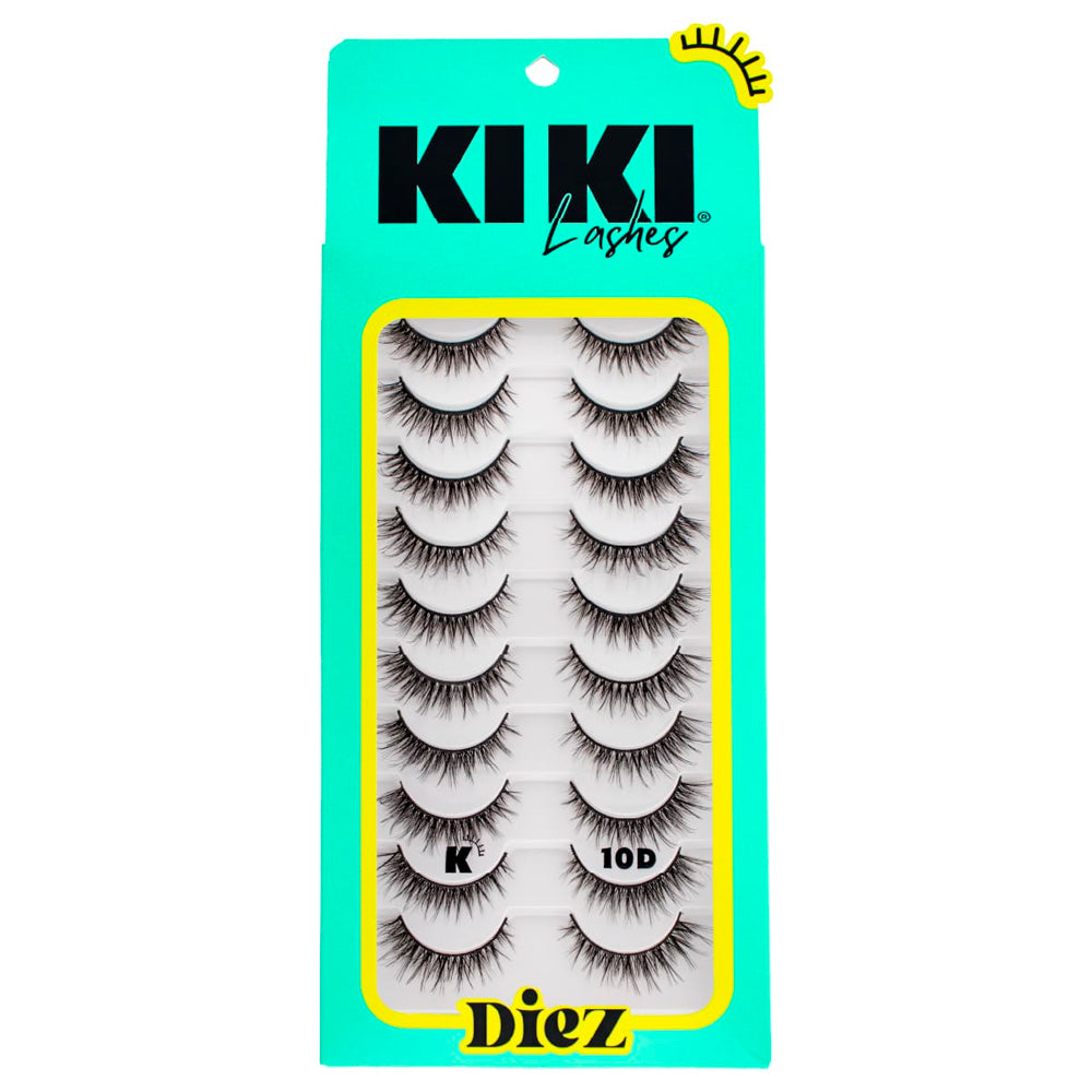 PESTAÑAS KIKI LASHES KIT C/10 PARES