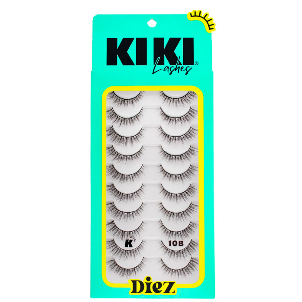 PESTAÑAS KIKI LASHES KIT C/10 PARES