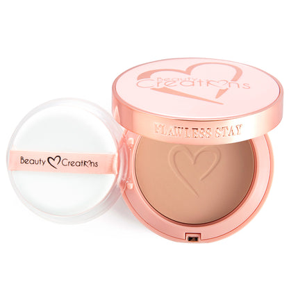 Base en Polvo Flawless Stay Beauty Creations | Cobertura Media a Alta
