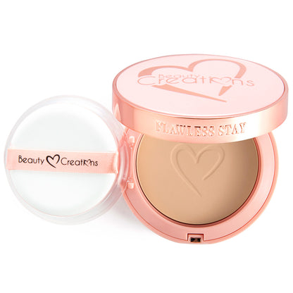 Base en Polvo Flawless Stay Beauty Creations | Cobertura Media a Alta