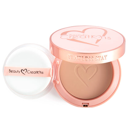 Base en Polvo Flawless Stay Beauty Creations | Cobertura Media a Alta