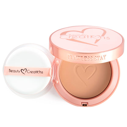Base en Polvo Flawless Stay Beauty Creations | Cobertura Media a Alta