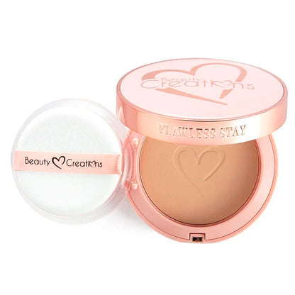 Base en Polvo Flawless Stay Beauty Creations | Cobertura Media a Alta