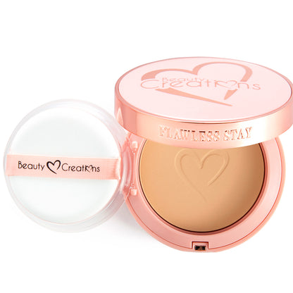 Base en Polvo Flawless Stay Beauty Creations | Cobertura Media a Alta