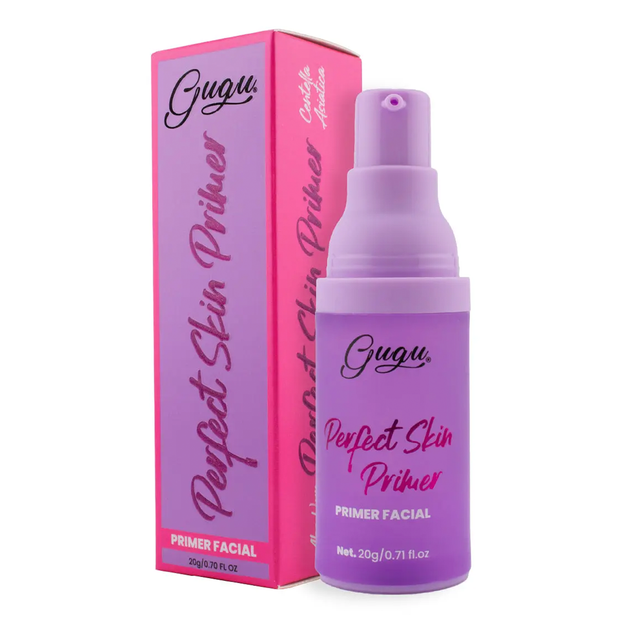 Primer Facial Gugu Gel | Matificante y Rellenador de Poros