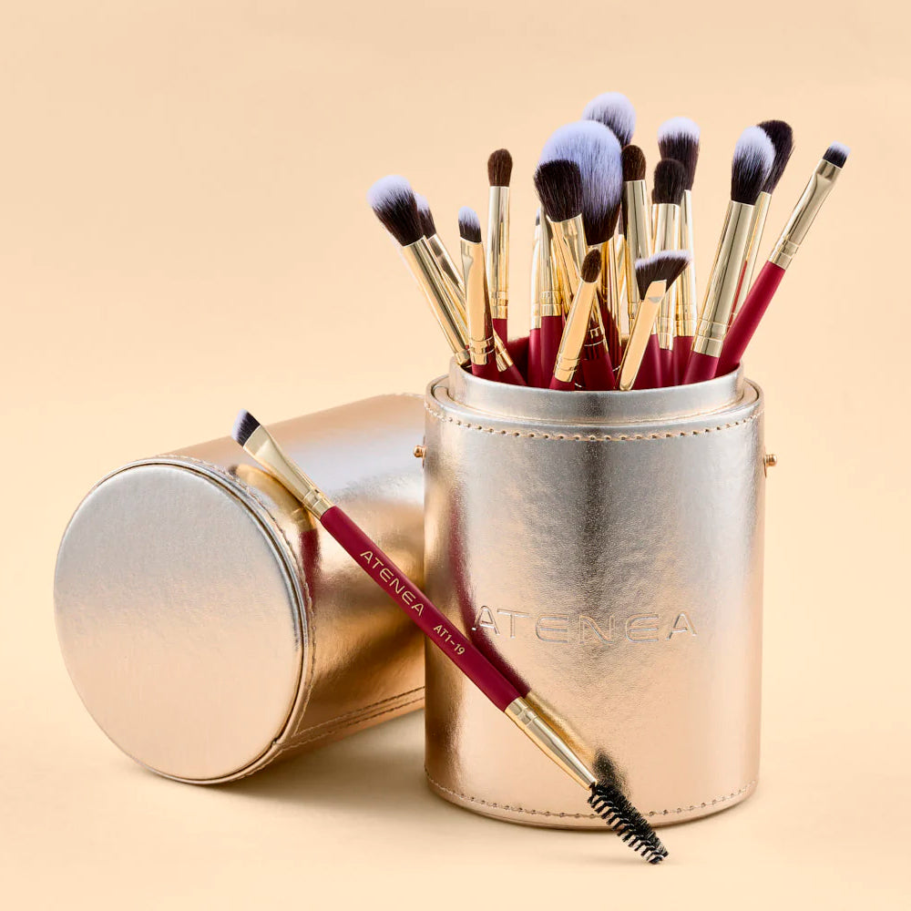 SET DE BROCHAS PARA OJOS SCARLET 21 PZAS - ATENEA