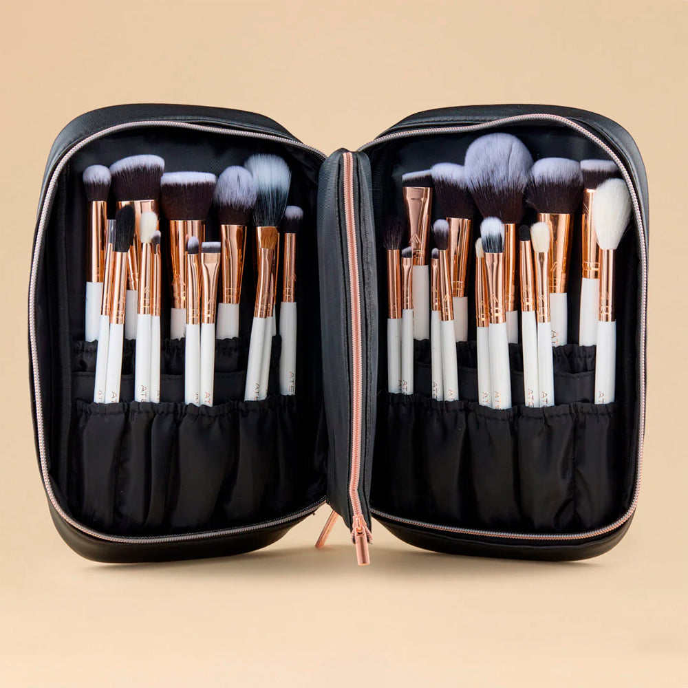 SET DE BROCHAS FLAWLESS WHITE 28 PZAS - ATENEA