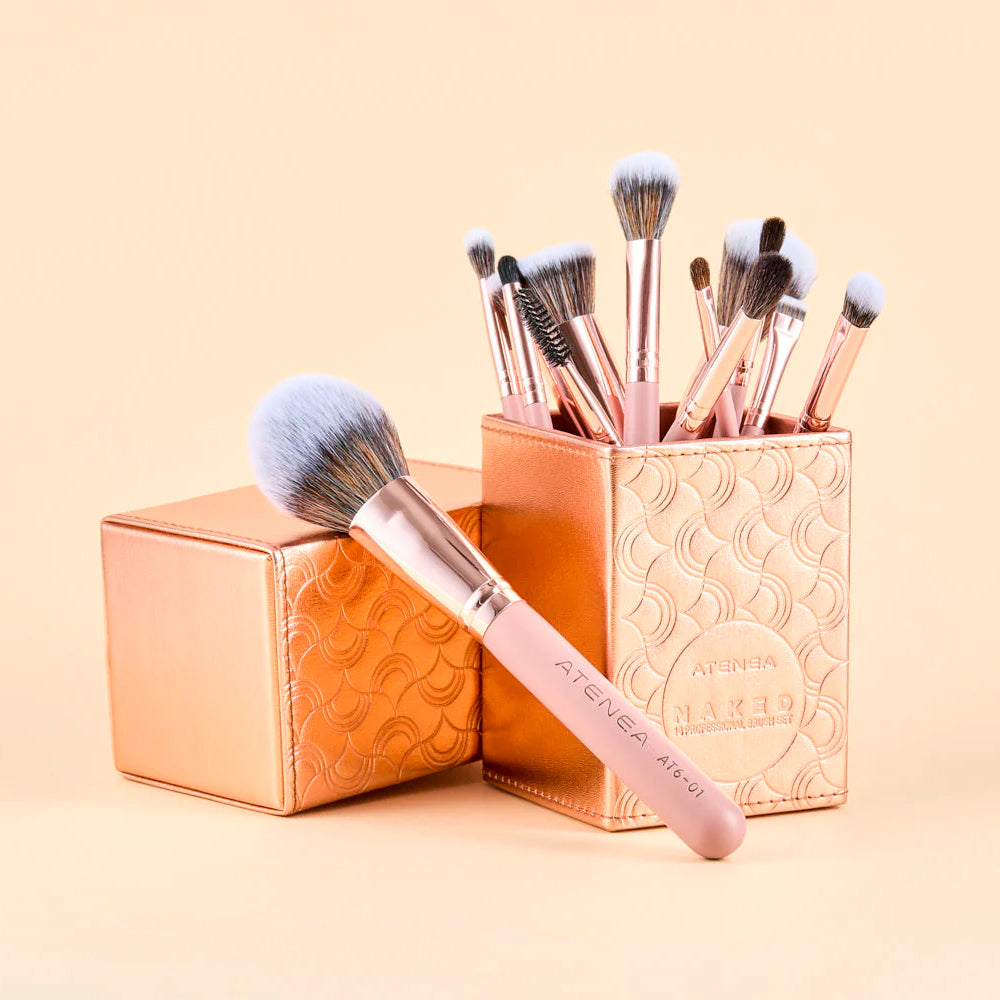 SET DE BROCHAS NAKED 14 PZAS - ATENEA