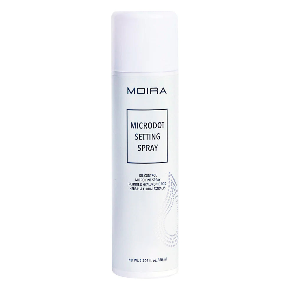SPRAY FIJADOR DE MAQUILLAJE MOIRA - MICRODOT SETTING SPRAY