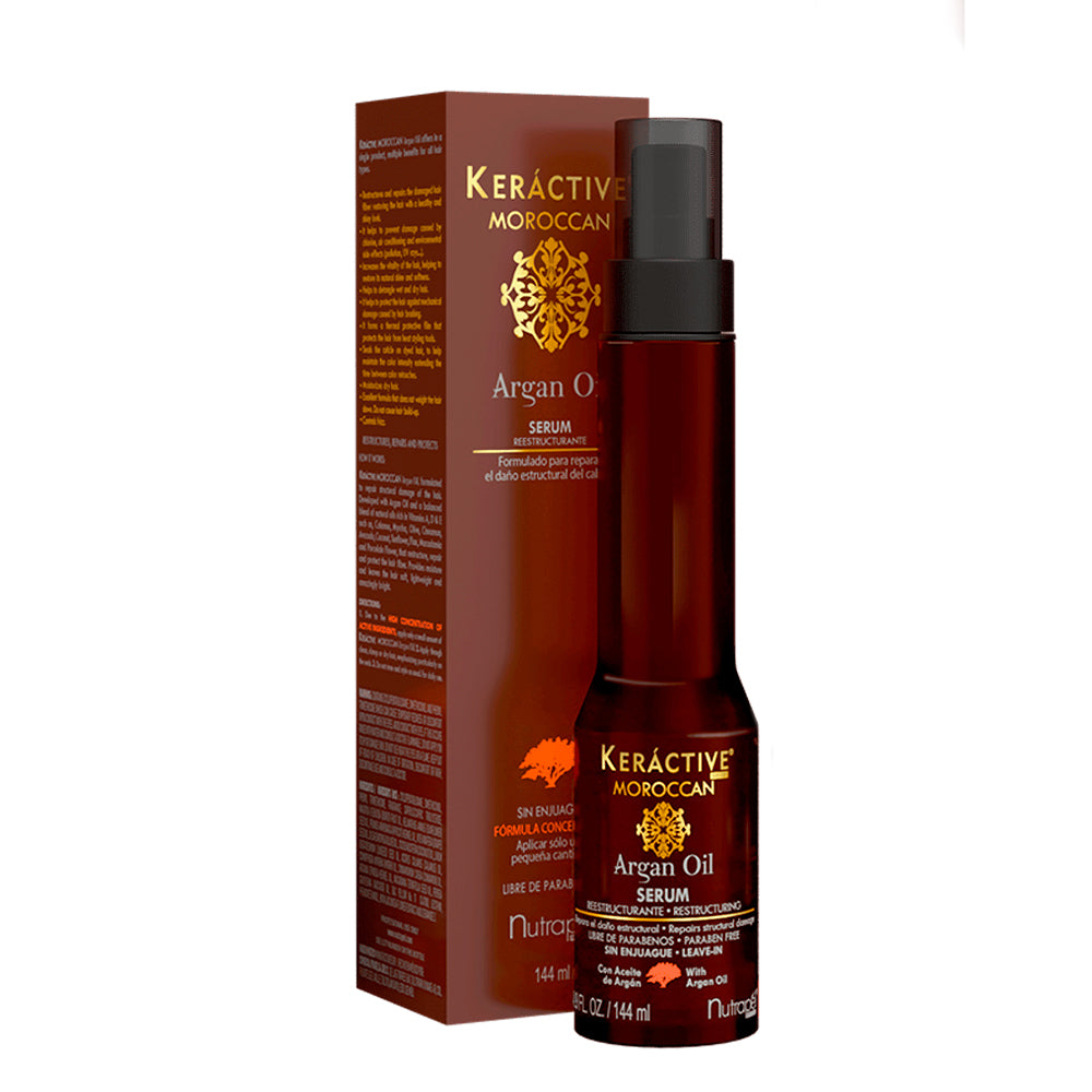 TRATAMIENTO KERACTIVE MOROCCAN ACEITE ARGAN 144 ML